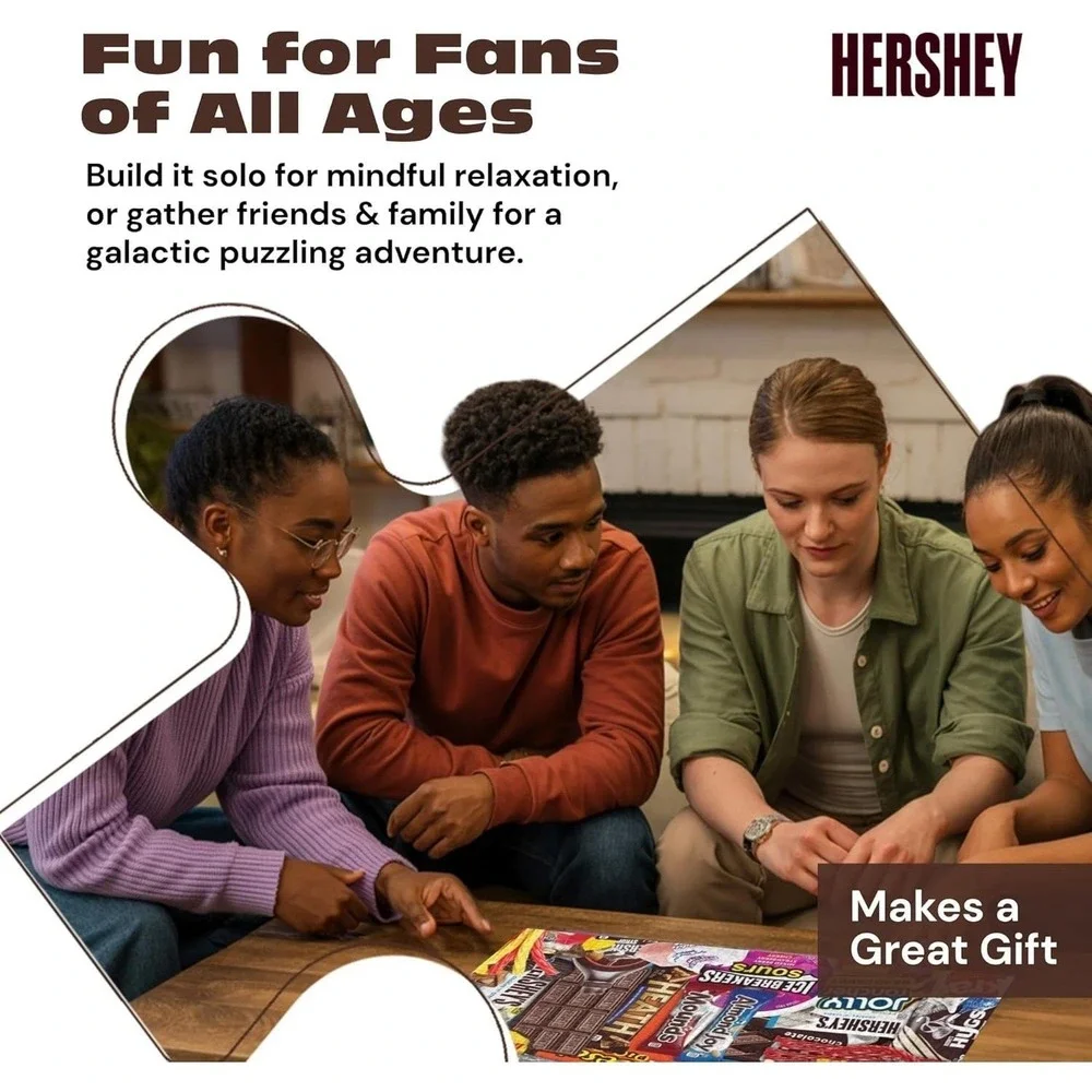 Buffalo Games 1000-Piece Hershey's Sweet‎ Collage Interlocking Jigsaw Puzzle